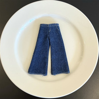Nouveaux pantalons en jean en coton pour poupées BJD, pour la décoration
