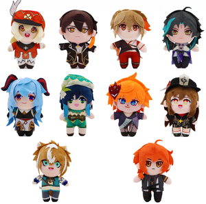 Botu <span class=keywords><strong>Genshin</strong></span> impacto peluche colgante muñeca juguete Zhong Li Xiao Hu Tao Klee Paimon suave relleno almohada niños Navidad peluches regalos - Product Image 2