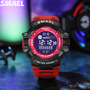 นาฬิกาดิจิตอลเต็มรูปแบบ8050 smael สายพียูกันน้ำ50เมตรมีหลายสีให้เลือก - Product Image 6