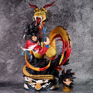 Figura de <span class=keywords><strong>Anime</strong></span> Premium, Super Saiyan 4 <span class=keywords><strong>Son</strong></span> <span class=keywords><strong>Goku</strong></span> con Base de Dragón Shenron, Figura de Acción de PVC, Modelo Coleccionable, Estatua de Juguete - Product Image 1