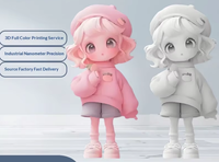 Service d'impression 3D personnalisé, figurine en résine couleur pleine, version Q, statue chibi personnalisée pour les fans d'anime, décoration de bureau, cadeau, impression 3D