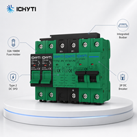 CHYT YTTS1-PV 2P Rail de guidage solaire photovoltaïque 600V 1000V 1500V 20-40KA SPD Parafoudre et Parafoudre DC