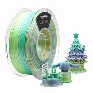 Filament d'impression 3D PLA arc-en-ciel en soie de 1,75 mm de qualité supérieure, filament d'impression PLA fiable pour l'impression FDM - Product Image 2