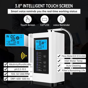 Alkadrops יינון מים, מכונת מים חומצה אלקליין 3.5-10.5 מכונת מים חומצה אלקליין, עד 500mv orp - Product Image 6