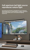 Barre lumineuse pour écran d'ordinateur moderne en ABS DC, avec variateur d'intensité, lampe de bureau LED USB pour la maison, le bureau, les jeux sur PC