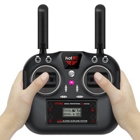 Émetteur RC HOTRC HT-8A 2.4G 8 canaux, récepteur 8CH, télécommande pour drone FPV, avion, hélicoptère