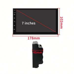 Exclusivo para el navegador universal Android de 7 pulgadas transfronterizo 2DIN Android Radio Carplayer GPS BT FM - Product Image 3