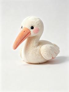 Peluche de Ibis Crestado, Peluche de Animal Raro Personalizado, Muñeco de Peluche de Zoológico, Regalo de Recuerdo, Venta al por Mayor - Product Image 3