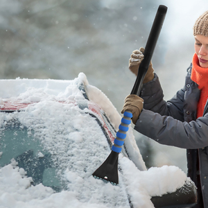de eliminación Deluxe raspador de hielo cepillo de nieve desmontable nieve escoba con espuma ergonómico agarre para coches - Product Image 3