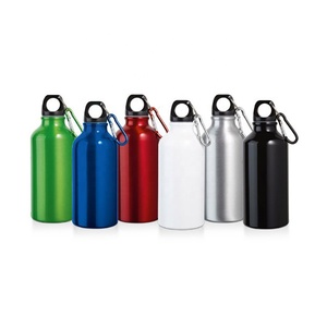 Bouteille d'eau légère en aluminium, anti-fuite, pour vélo, sports nautiques, avec boucle, réutilisable pour le sport, la gym, le vélo, le camping - Product Image 4