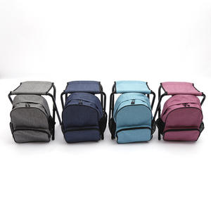 MKW-7183 bangku ransel memancing portabel, kursi Kemah dapat dilipat gaya luar ruangan 2 dalam 1 - Product Image 5