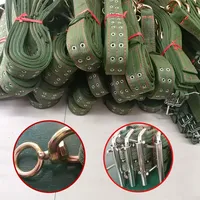 Nouveau collier de vache cou de bétail quatre couches épaissies 2 rangées chaîne à boucle en métal toile et métal utilisation agricole de bétail facile à utiliser