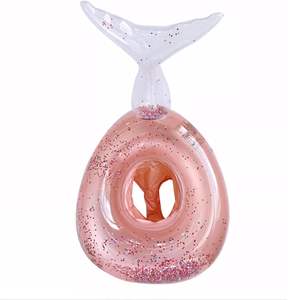Venta al por mayor de PVC bebé inflable sirena <span class=keywords><strong>piscina</strong></span> Floatie para bebés de 2 <span class=keywords><strong>meses</strong></span> a 6 años de verano <span class=keywords><strong>piscina</strong></span> anillos con lentejuelas - Product Image 2