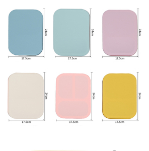 Tùy chỉnh có thể gập lại xách tay <span class=keywords><strong>Silicone</strong></span> Hộp Ăn Trưa cấp thực phẩm thả kháng heatable lò vi sóng bảo quản cho dã ngoại ngoài trời - Product Image 3