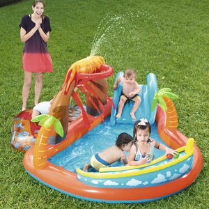 Original Authentique <span class=keywords><strong>Bestway</strong></span> Gonflable Océan Piscine À Balles Infant Enfants Volcan <span class=keywords><strong>Pataugeoire</strong></span> Piscine Piscine Épaissie 53069 - Product Image 2