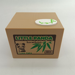 Fábrica Mschief inglés hucha Panda bambú diseño plástico Huchas niños hucha - Product Image 3