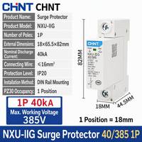 CHINT NXU-II-G AC SPD 20KA-160kA 275V-440V Parafoudre pour système électrique