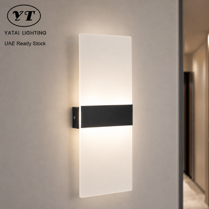 Applique Murale LED Moderne en Acrylique pour Intérieur, Décorative, Fixation Murale, Maison, Hôtel, Chambre, Salon, Couloir, 3000K 6000K - Product Image 1