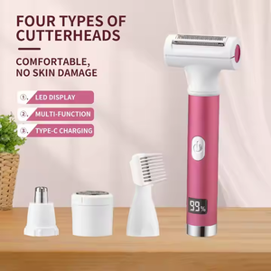 Set de Depiladora Eléctrica 4 en 1 para Mujer, Depiladora Redonda y Multifuncional con Carga, para Uso Doméstico y Hotelero - Product Image 6