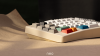 Clavier ergonomique en aluminium anodisé vert Neo Ergo Vente en gros