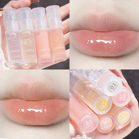 Vente en gros vrac Marque privée MINSHZEE Repulpant Booster Lèvres brillantes Duddy Repulpant Hydratant Lèvres plus dodues Gloss
