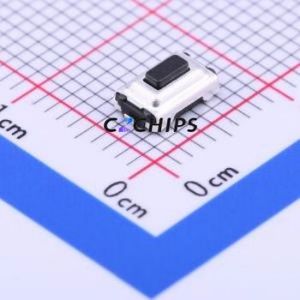 RS-285G05A2-URT Tactile Switch SMD,3.6x6mm Switch Single Pole Single Throw Rectangle Button 1.6N Vertical Mount - Product Image 1