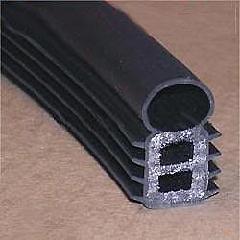 High Resilience EPDM Foam Rubber Sealing Strip Waterproofing For Window