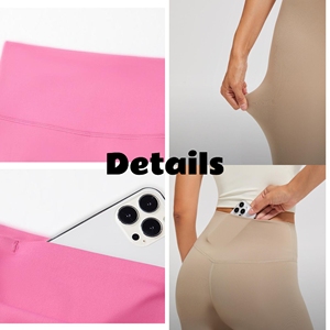 Nouveau <span class=keywords><strong>Pantalon</strong></span> de Yoga Sportif Sans Coutures Taille Haute 2026, Séchage Rapide, Moulant, Effet Push-Up, pour Fitness et Activités de Plein Air - Product Image 5