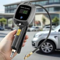 Jauge de pression des pneus numérique à LED avec fonction de mémoire et conversion d'unité pour une utilisation pratique avec plusieurs véhicules