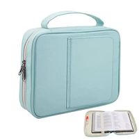 Housse de Bible en cuir véritable de qualité supérieure, fabriquée en usine BSCI, pour hommes et femmes, avec fermeture éclair.
