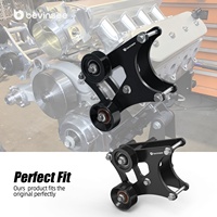Kit de support BEVINSEE en aluminium LS Alt uniquement, support de relocalisation à montage élevé uniquement pour moteurs LS avec pompe à eau pour camion/SUV 1999-2013