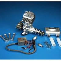 Moteur à essence/pétrole DLE35RA d'origine pour pièces de modèles d'avions RC - Matériau PVC, temps de vol de 12 minutes, usage amateur, fabriqué en Chine