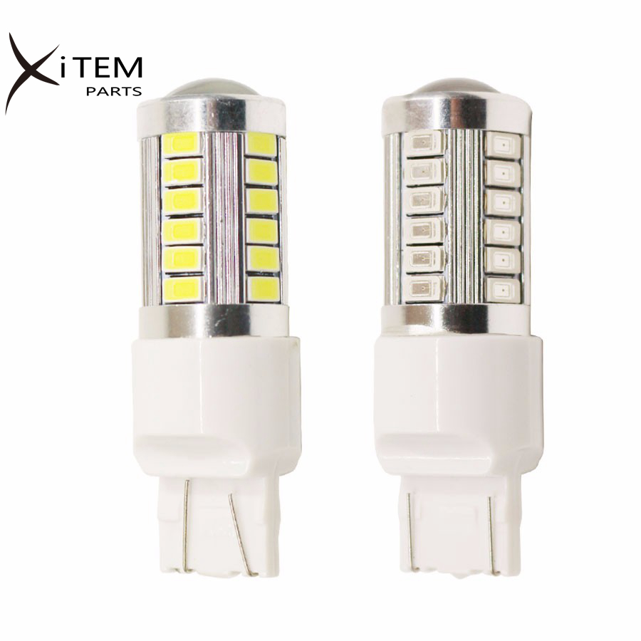 Светодиодные лампы для вспышки 1156 1157 7440 7443 светодиодные стоп-сигналы P21W BA15S 33 SMD 5730 5630 Светодиодная лампа для сигнала поворота