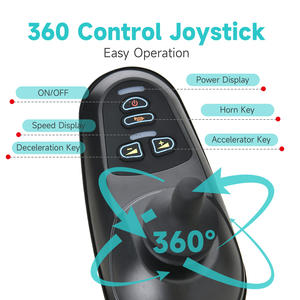 Silla de Ruedas Eléctrica Plegable Portátil Todoterreno Ligera con Batería de Litio de Última Generación para Viajes de Personas con Discapacidad - Product Image 2