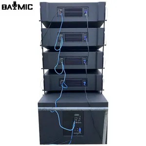 Altoparlante Audio professionale DSP AMP Audio di fabbrica 1000W 12 pollici 15 pollici 18 pollici sistema di altoparlanti da palco Dj Line Array attivo