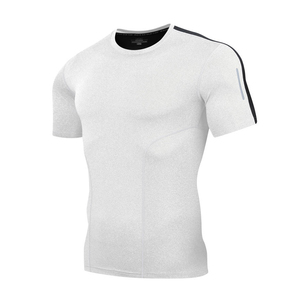 Men Mesh Design Lightweight Sport Tee 100% Polyester Plain Shirts Fitness Wear Altheic Quick Dry T Shirt for Men Gym - Product Image 2