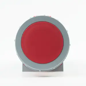 4H 6H 9H CEE single phase plug 16A 32A 2P+E 6H 220-250V IP67 red Inlets for panel mounting with straight flange IP67