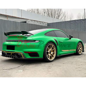 TA Street R Stil Trockene Kohlenstofffaser Komplettsatz Karosseriekit für Porsche 911 992 Turbo S - Product Image 5