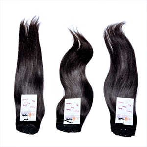 Venta al por mayor de cabello virgen indio remy, cabello natural sin procesar con cutícula, venta al por mayor - Product Image 4