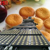 Machine à gâteaux entièrement automatique HG de différentes formes avec production de muffins et de gâteaux éponge 5-6t/24h en acier inoxydable 304