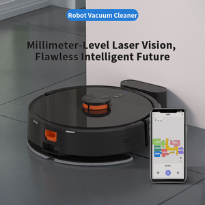 Robot de Limpieza de Pisos Eléctrico Inteligente con Control Remoto, Aspiradora Automática para el Hogar, Navegación Inteligente, Limpieza en Seco y Húmedo - Product Image 5