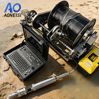 Caméra d'inspection de puits profonds 0-300m, système de caméra de forage étanche IP68 pour l'inspection vidéo des puits d'eau