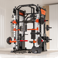 Smith Machine Power Rack, équipement de musculation multifonctionnel pour la maison et l'entraînement en salle commerciale