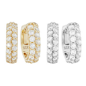 Orecchini a Perno SPJ in Argento Sterling 925 Placcato Oro 14K, Design Originale di Lusso, Estetica Minimalista, Gioielli all'Ingrosso - Product Image 1