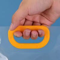 Pochettes souples transparentes personnalisées avec bec verseur et poignée pour eau potable, 1,5L, 2,5L, 5L