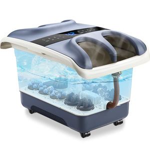 AUX Double <b>Foot</b> Bath Basin With Constant Temperature <b>Massage</b> Calf Relief Plug In Touch Control 800W 1000W - Product Image 3