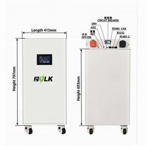 Caja de Batería DIY de 48V 280AH con Pantalla LCD BMS, Certificación CE, para Almacenamiento de Energía en el Hogar - Product Image 3