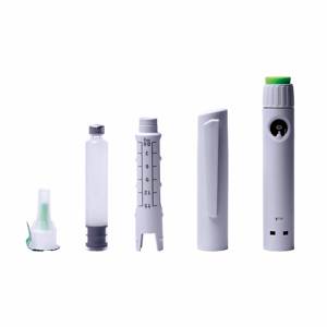 Maximun Does 0,8 ml <span class=keywords><strong>Pluma</strong></span> de <span class=keywords><strong>insulina</strong></span> desechable V1 con cuerpo de vidrio y tapa de metal | <span class=keywords><strong>Precio</strong></span> al por mayor a granel - Product Image 4