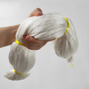Üretimi doğrudan toptan 190D/6PLY * 50MD * 90YDS uzunlukta gerilmiş Polyester çok iplikli balık ağı - Product Image 2