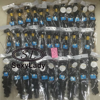 Grossistes de mèches de cheveux humains indiens bruts et de closures en dentelle HD 4x4, Vente chaude de cheveux bouclés birmans, ondulations naturelles et profondes